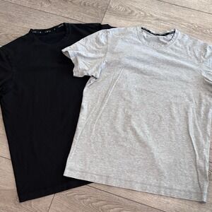 Public Rec T Shirt Men's Large Workout Stretch Performance Pima Cotton Lot Of 2